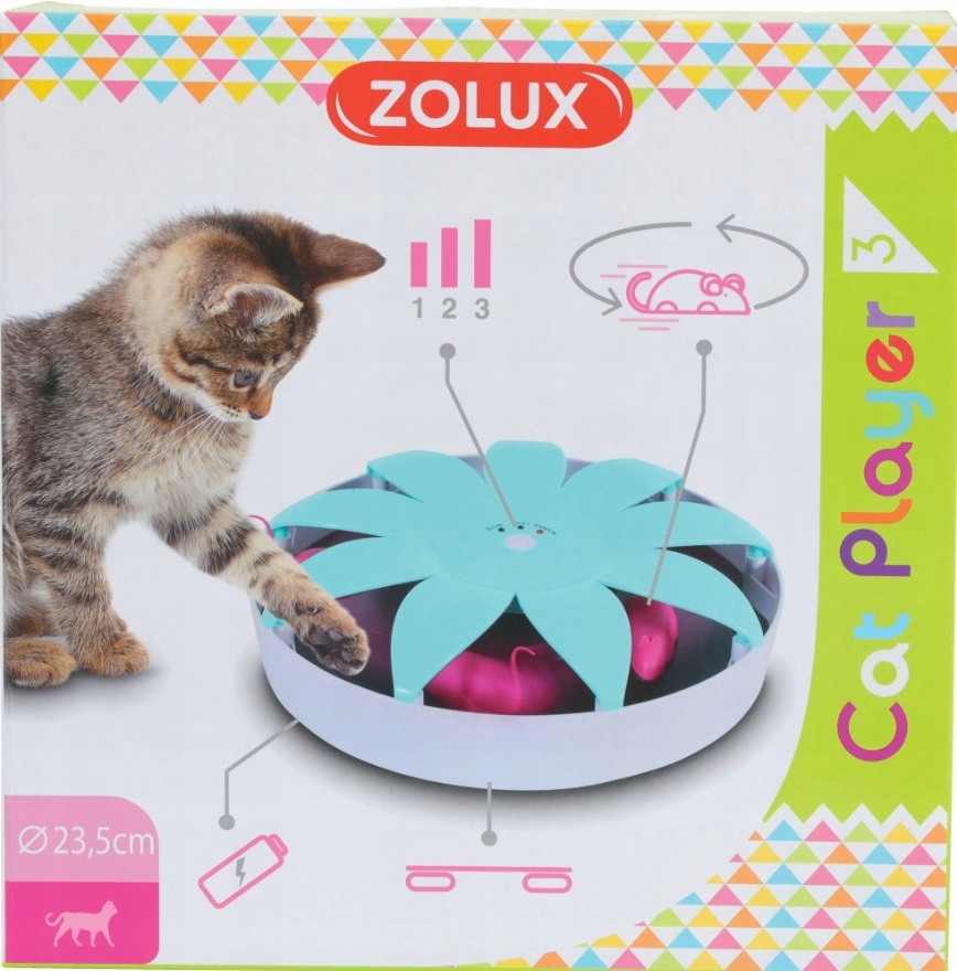 

Zolux zabawka dla Kota Cat Player 3 Interaktywna