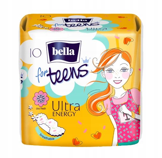 

Podpaski Bella for Teens Ultra Energy 10 szt