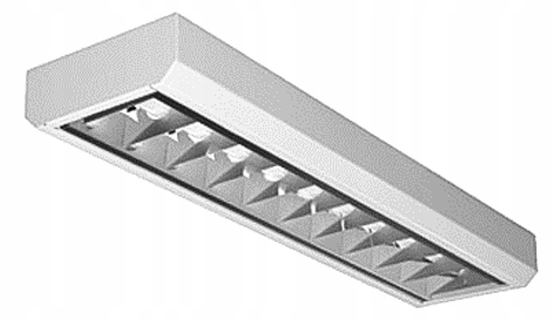 OPRAWA RASTROWA Glamox DLT158 ALU 1xT8 58W 158cm Kod producenta DLT158