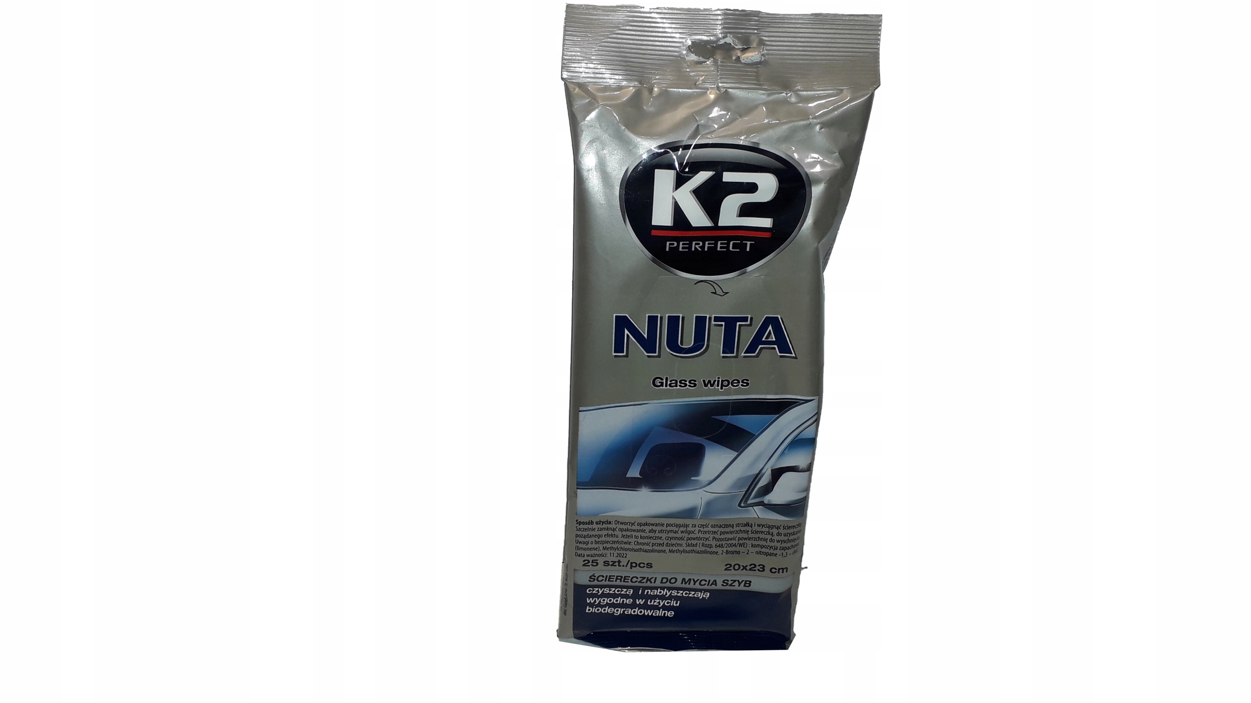 

Sciereczki Do Szyb Nuta Glass Wipes 25-SZT