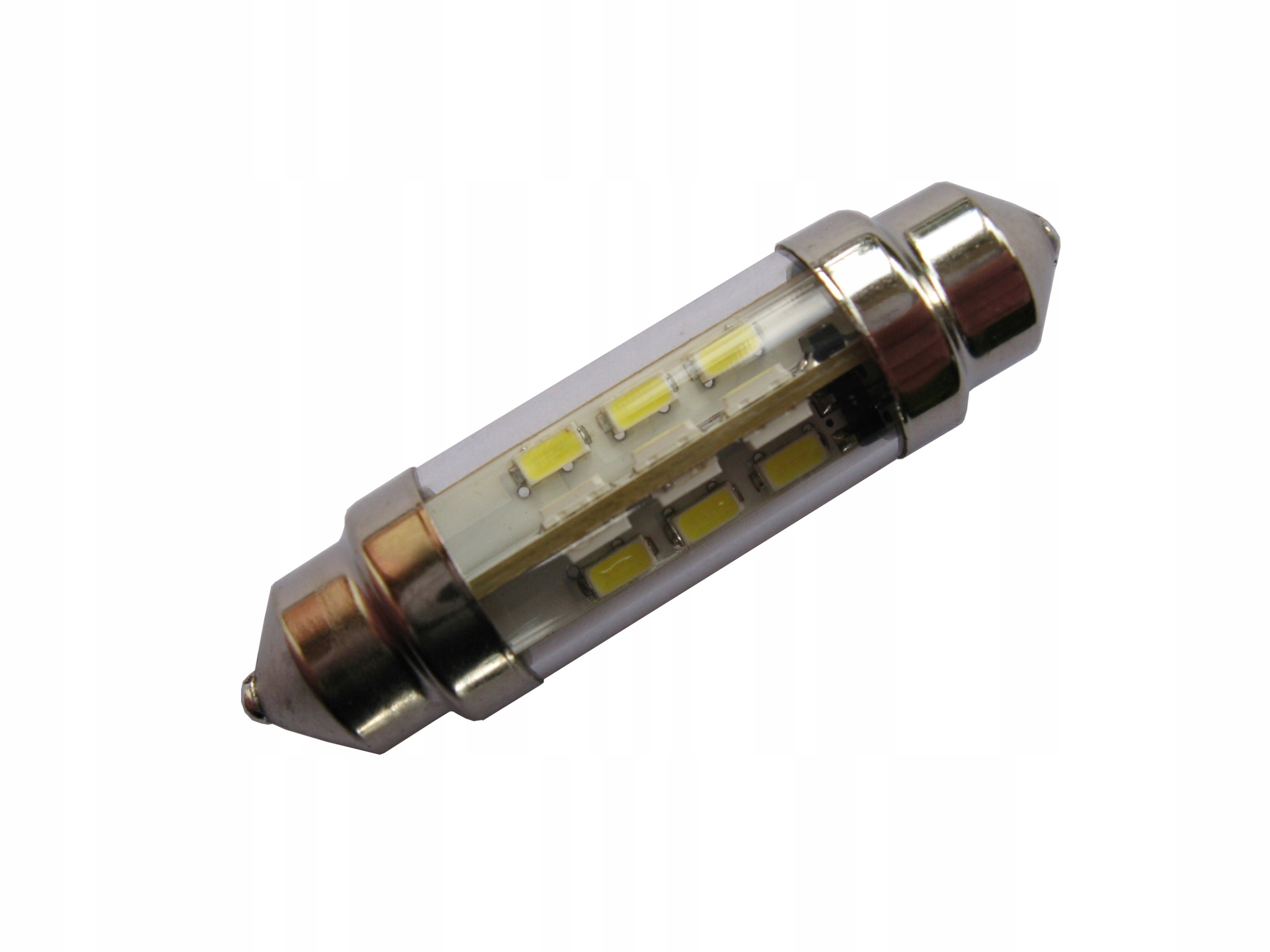 

Żarówka rurkowa Led 36 mm C5W 6V DC Wsk Junak Jawa