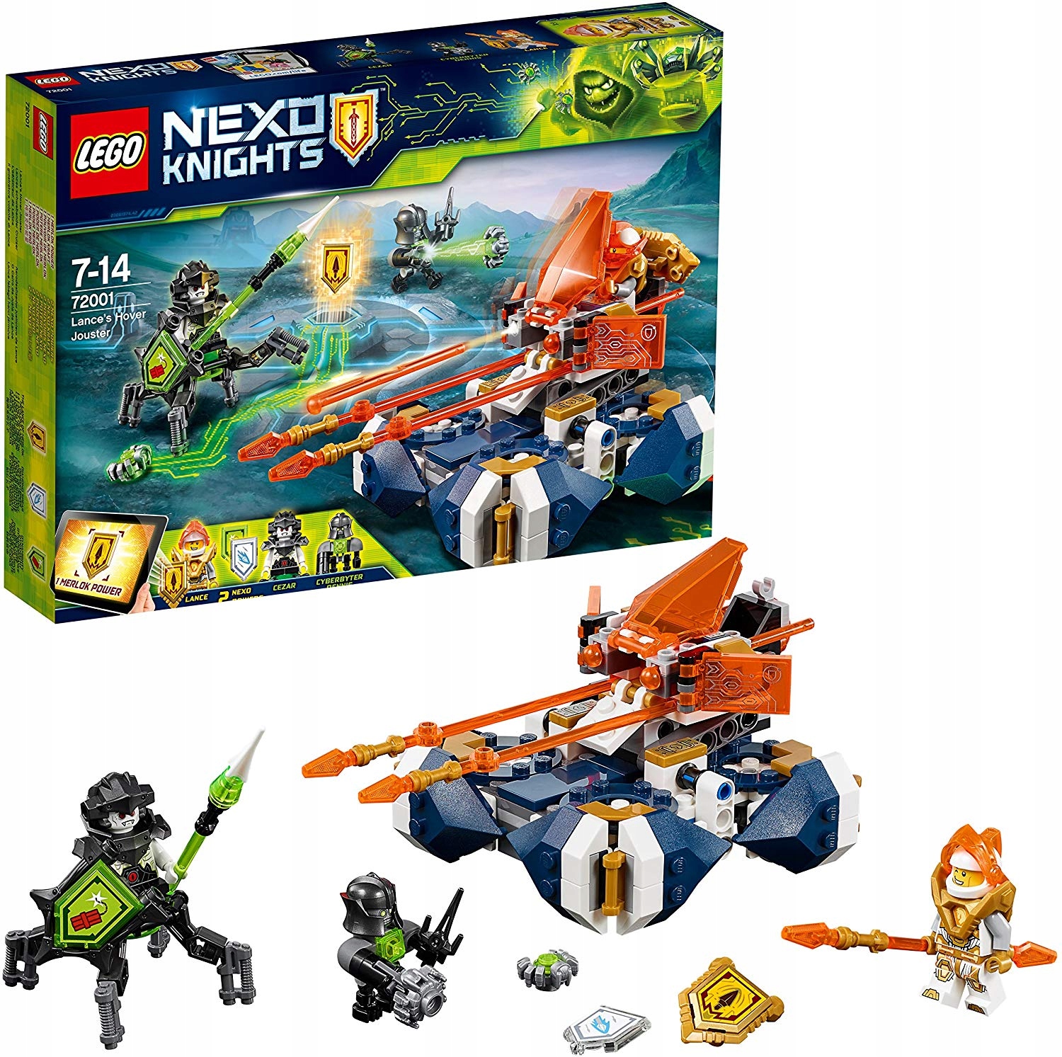 

Lego 72001 Nexo Knights Bojowy poduszkowiec Lancea