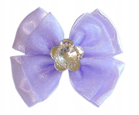 

Satynowo-tiulowe Kokardki Z Oczkiem Na Gumkach