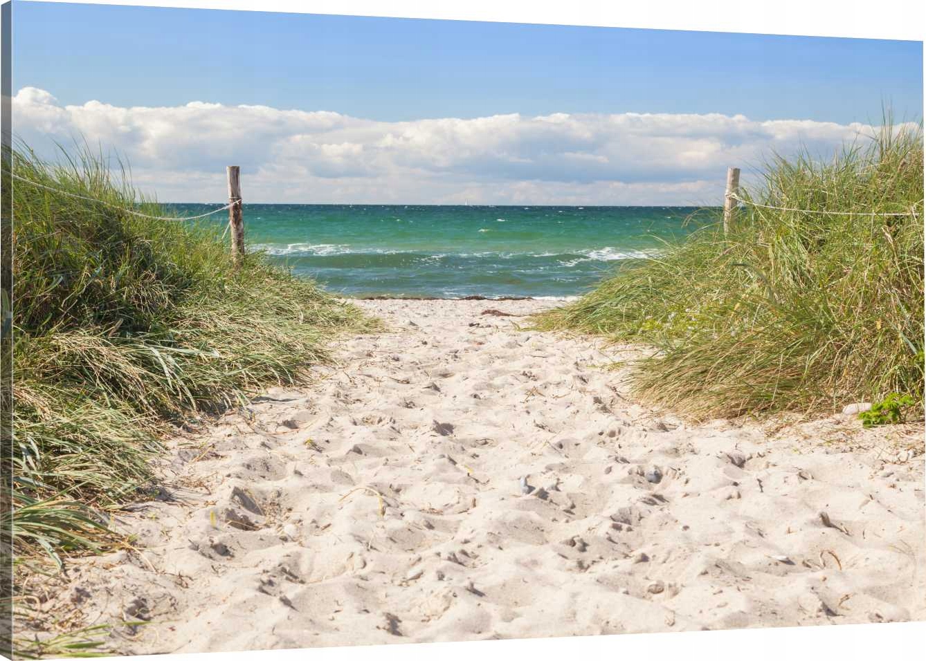 

Obraz Na Płótnie Plaża Piasek Morze 110x70 980 Wz