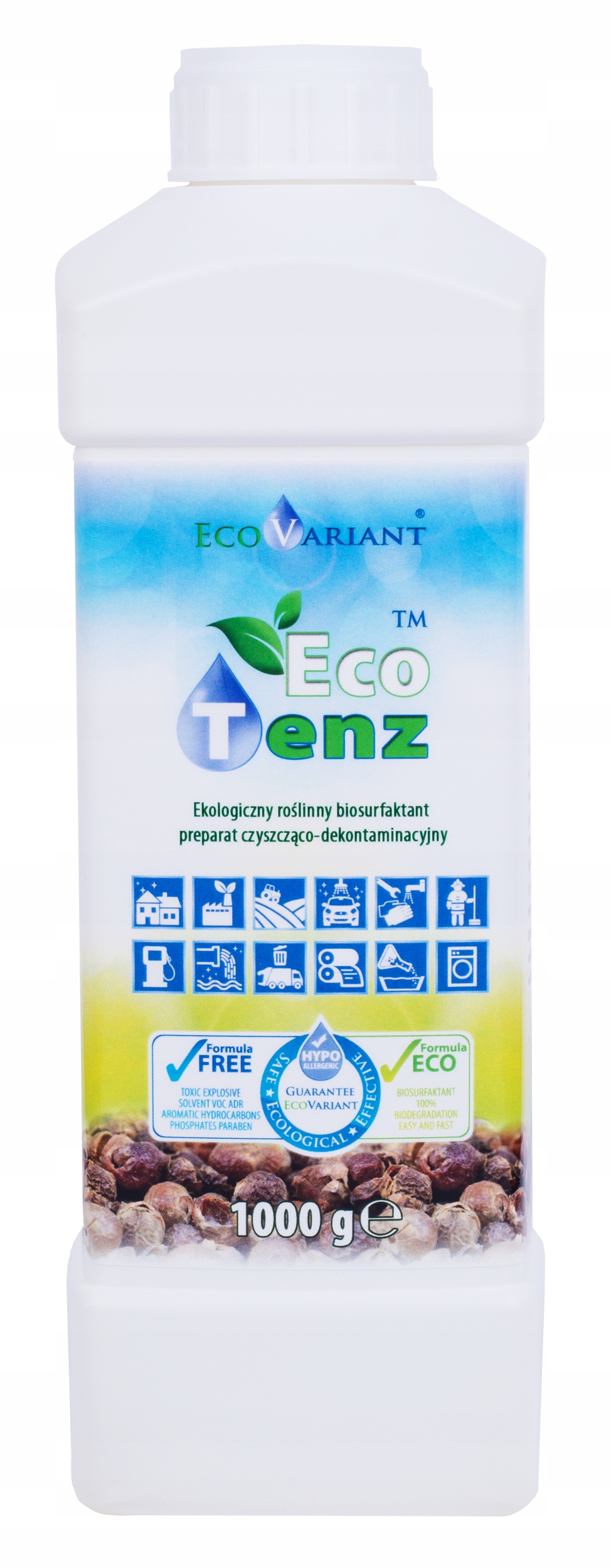 

Ecotenz roślinny biosurfaktant preparat czyszczący