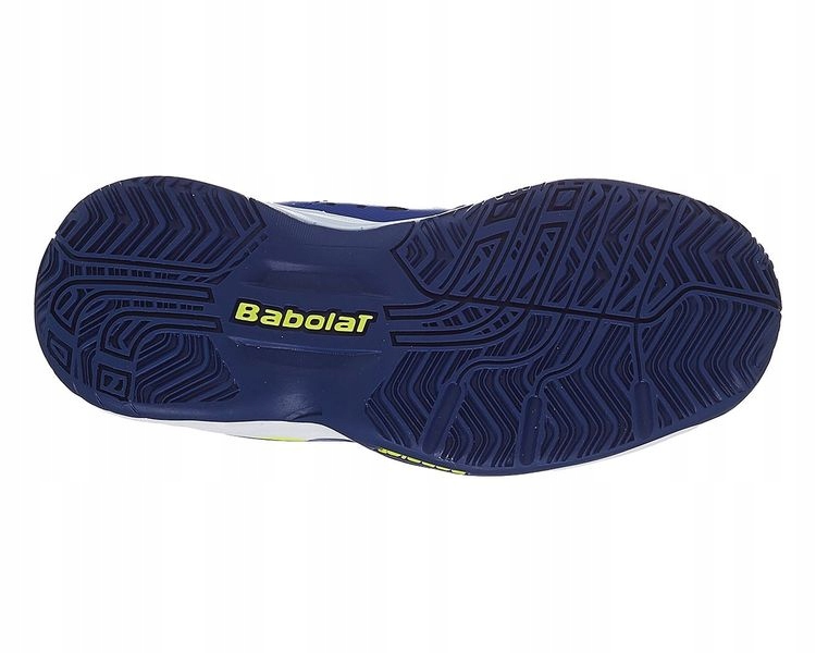 BUTY TENISOWE BABOLAT PULSION 19 AC KID BL/FLUO 27 Kolor niebieski