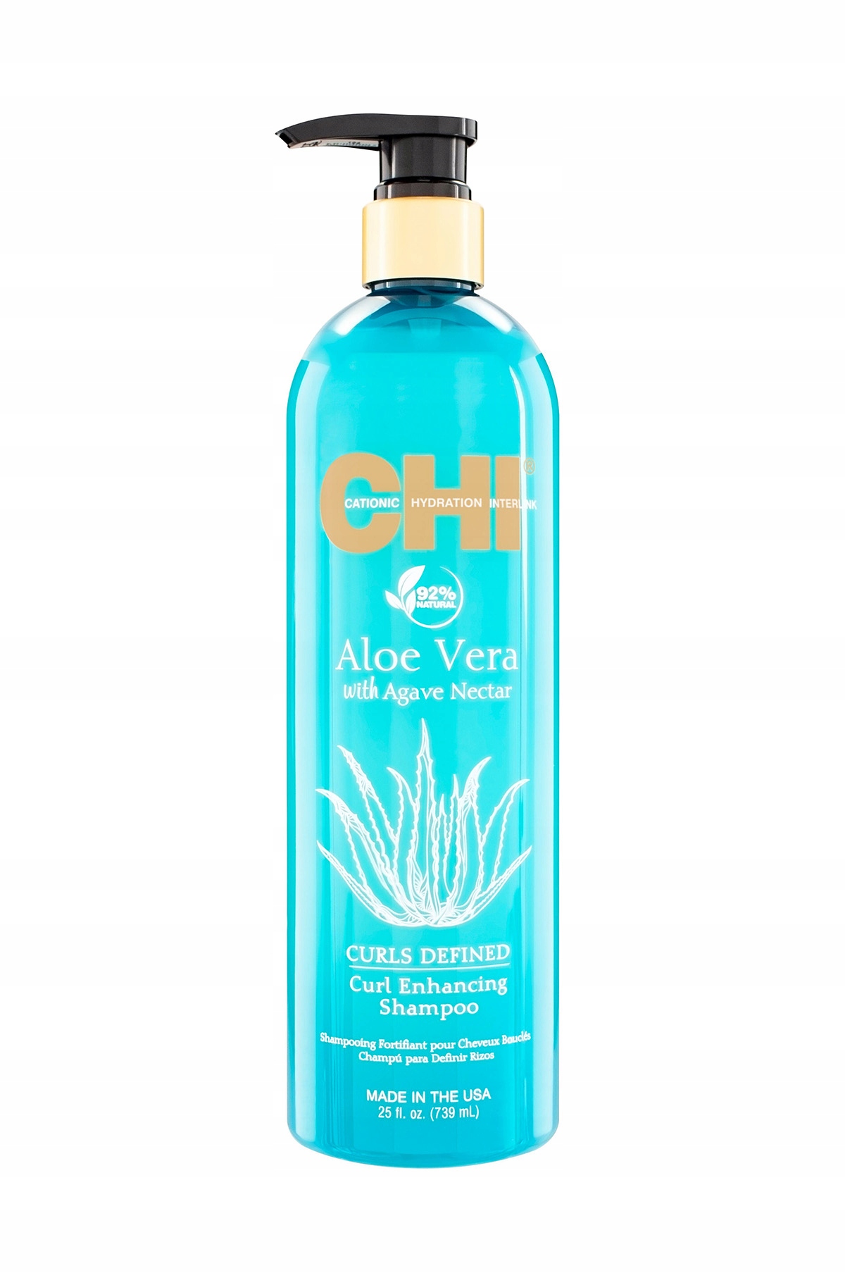 Chi Aloe Vera Curls Shampoo 739ML regenerace a hydratace kudrnatých vlasů