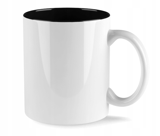 czarne wnętrze kubka