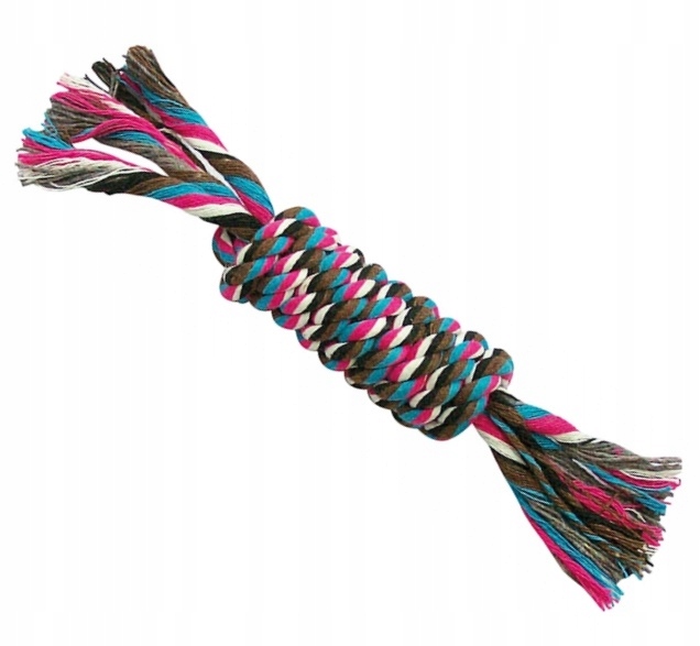 

Gryzak Sznur bawełniany Szarpak mocny średni 23cm