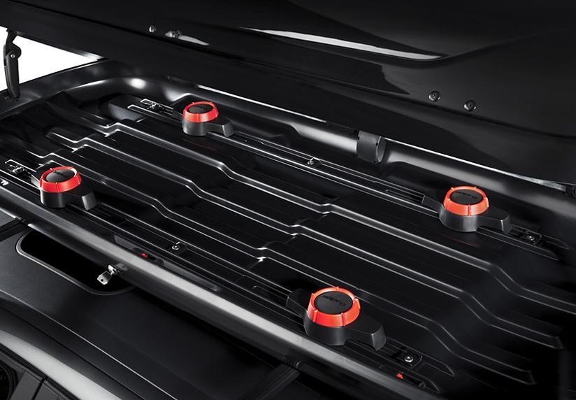 Box dachowy Inter Pack Zenith 8 6 czarny polysk Product Length 215 cm