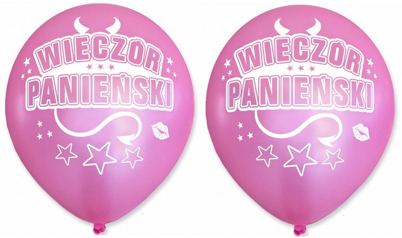 

Balony Na Wieczór Panieński 2 Sztuki Różowe Balon