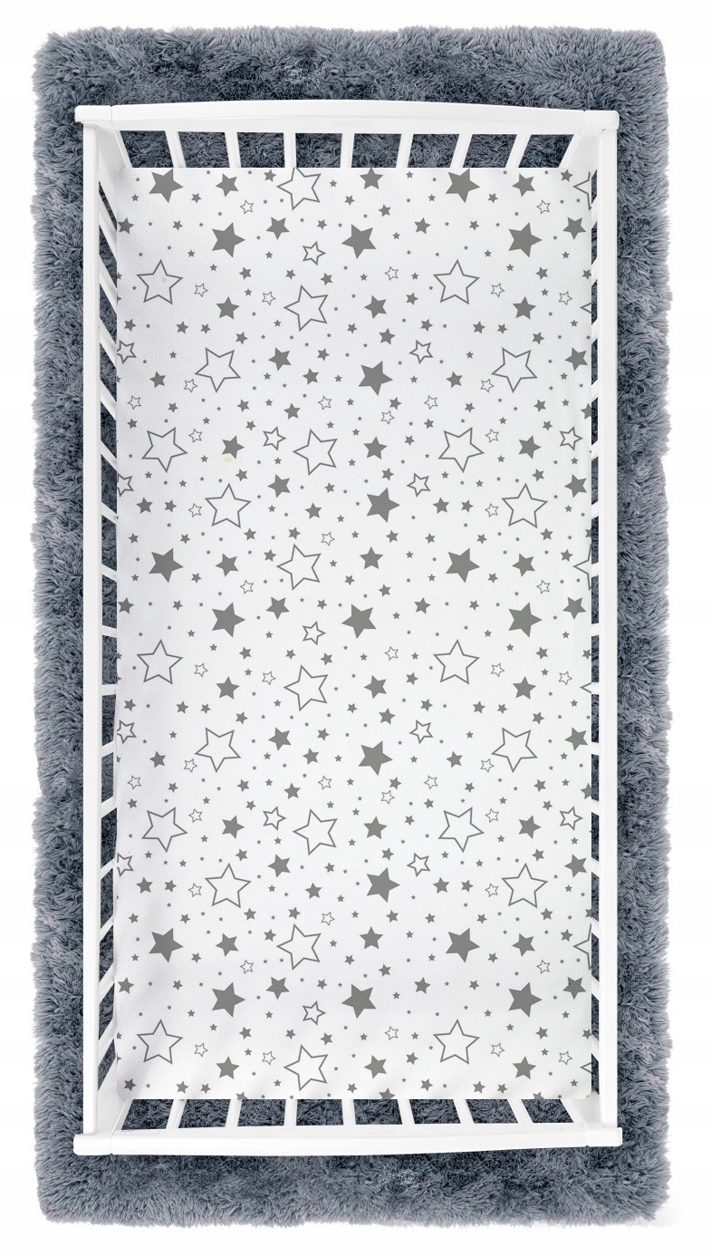 PRZEŚCIERADŁO DO ŁÓŻECZKA Z GUMKĄ BAWEŁNA 100% 140x70 BABYMAM Szerokość produktu 70 cm