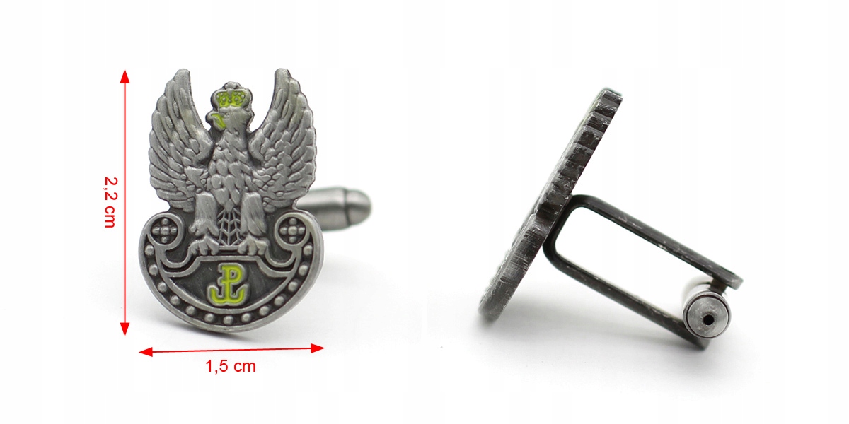 Wojska Obrony Terytorialnej spinki z etui Długość (mm) 65