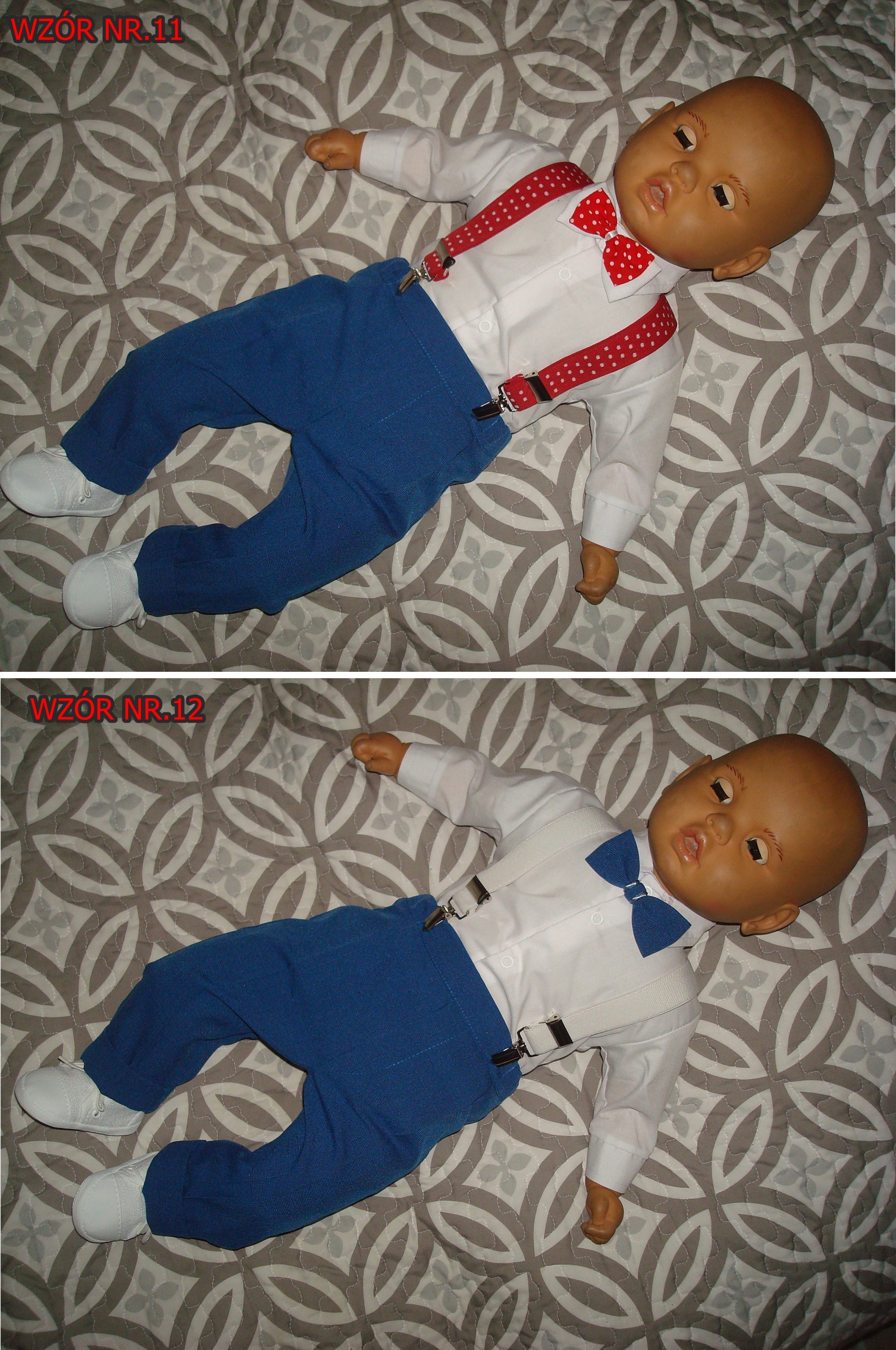 MARYNARKA POLSKIE UBRANKO/CHRZTU /OKAZJE/ 68 INNE Kolor szary