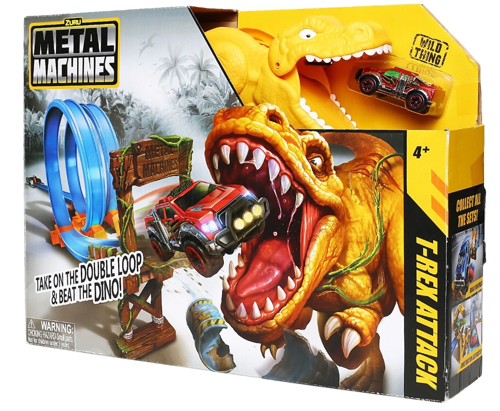 

Zuru Metal Machines Atak T-rex Tor+pętla+wyrzutnia