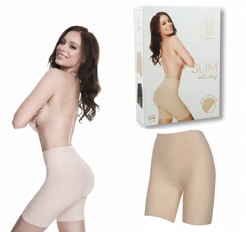 

Bermudy Comfort Wygładzające bezszwowe Julimex XL