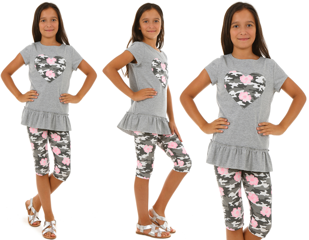 

Legginsy 3/4 getry Nadruki 116-122 Kropek 005