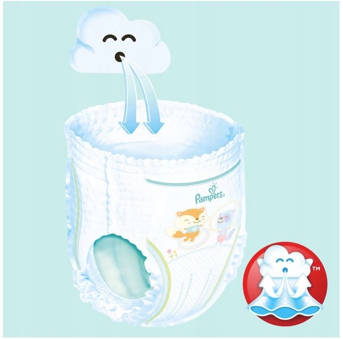 PAMPERS PANTS 7 PIELUCHOMAJTKI 152 SZT PIELUSZKI 4 Linia Pampers Pants