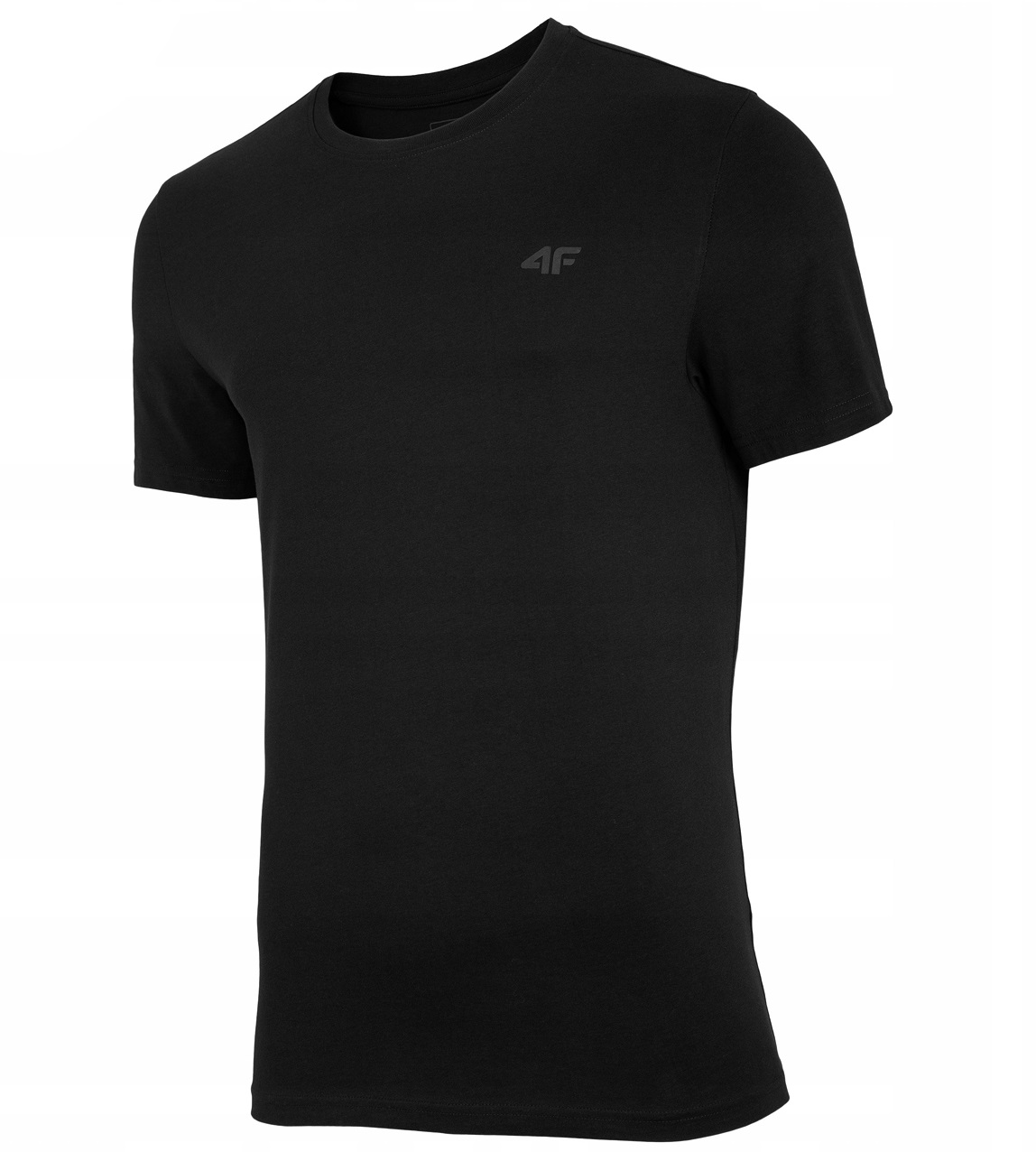 

4F Koszulka Męska T-shirt Bawełna Czarny TSM352 L