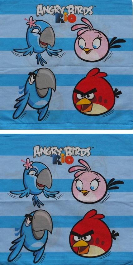 Наволочка 40х40 Angry Birds
