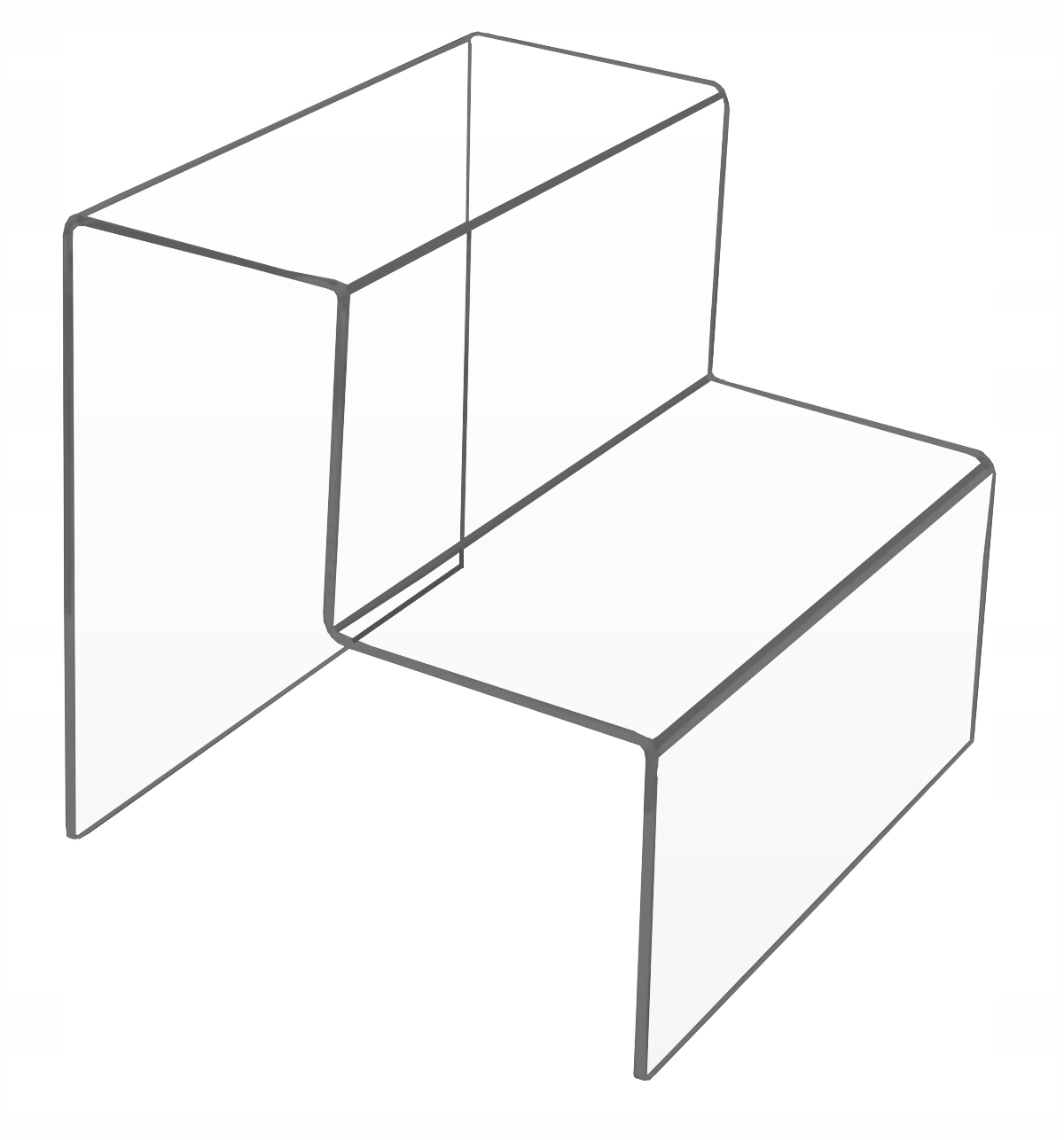 

Stojak Ekspozytor Schodki dla Modeli 20cm z Plexi