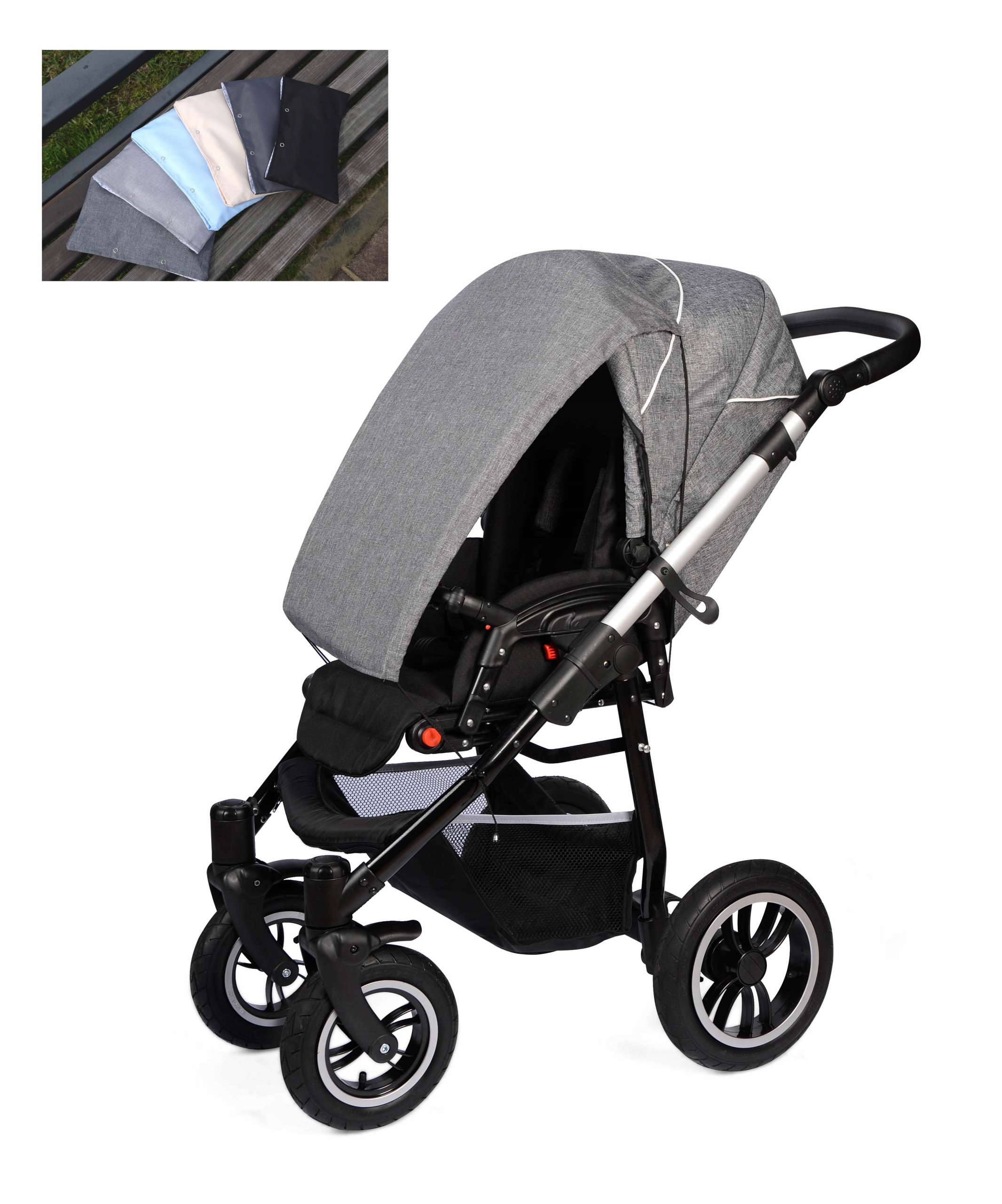 DASZEK OSŁONA PRZECIWSŁONECZNA PARASOLKA + GRATIS Marka Tesoro