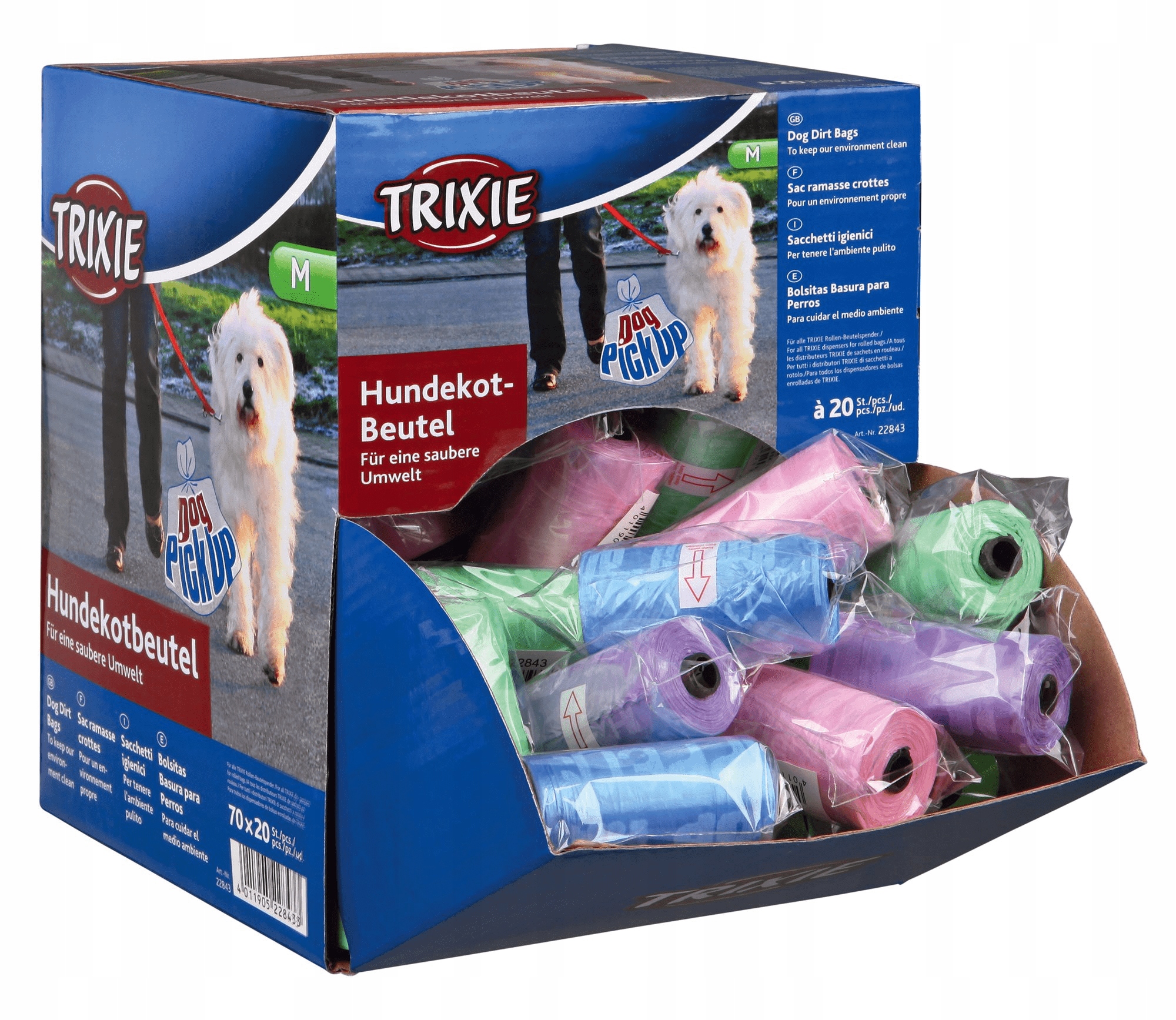 

Trixie Worki Torebki na odchody 1 rolka/20szt.