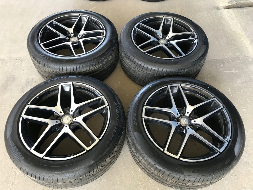 MERCEDES 292 GLE AMG КУПЕ ДИСКИ 21 ШИНИ КОЛЕСА ОРИГИНАЛ