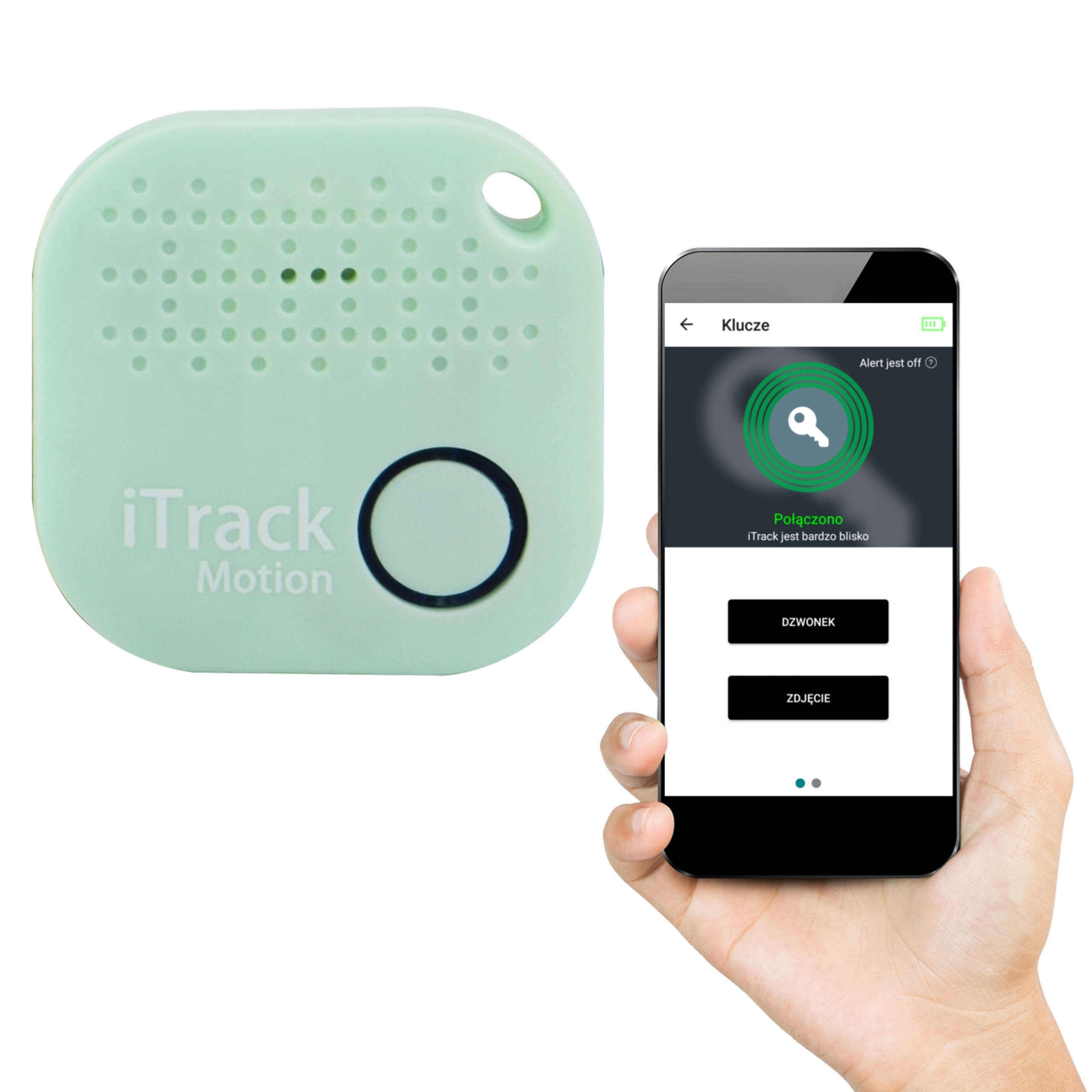 

Lokalizator Kluczy Alarm Ruchu Bluetooth Gps AW28M