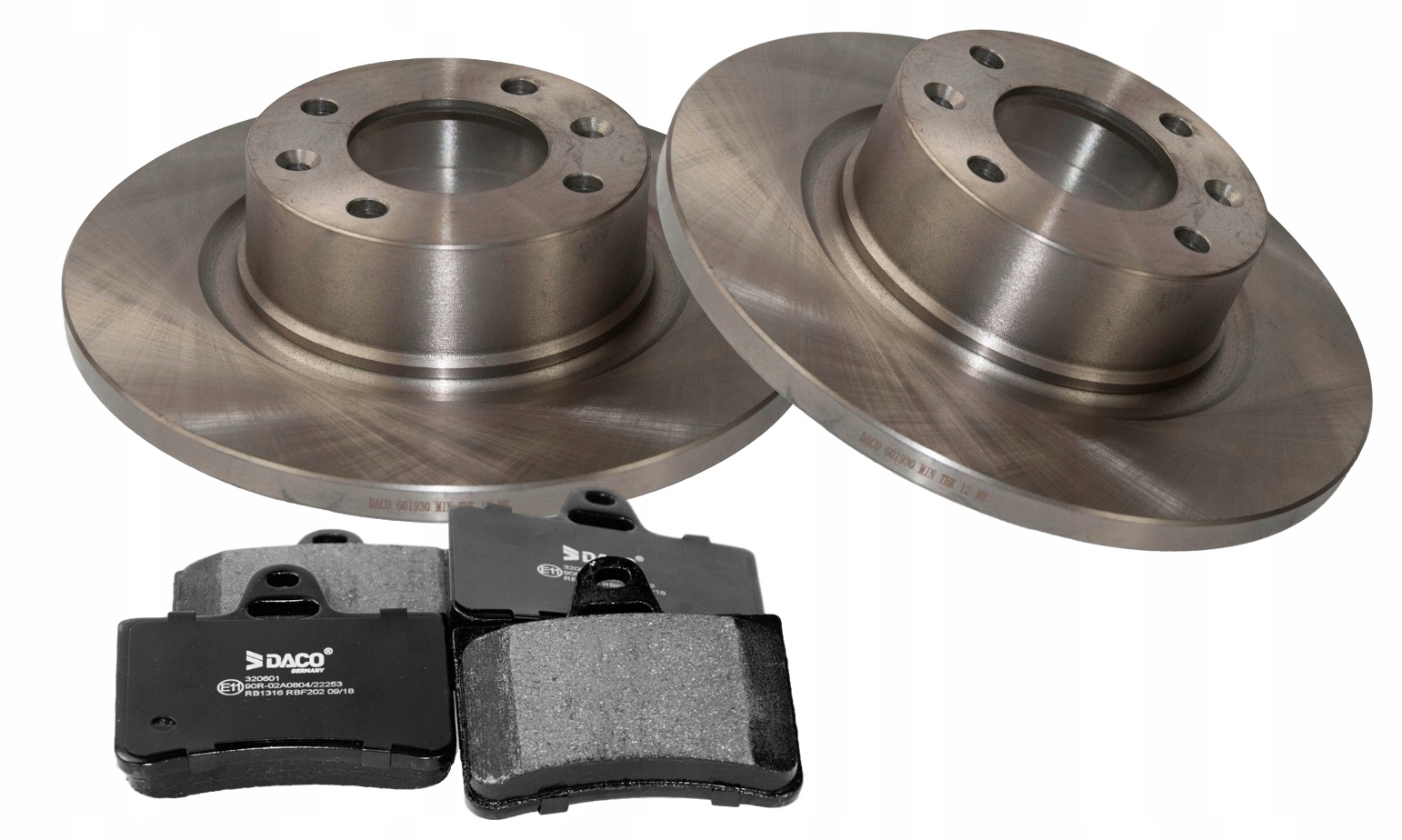 001930x2,020601 - = Диски + колодки CITROEN C5 сзади 2001-08 275x14mm=