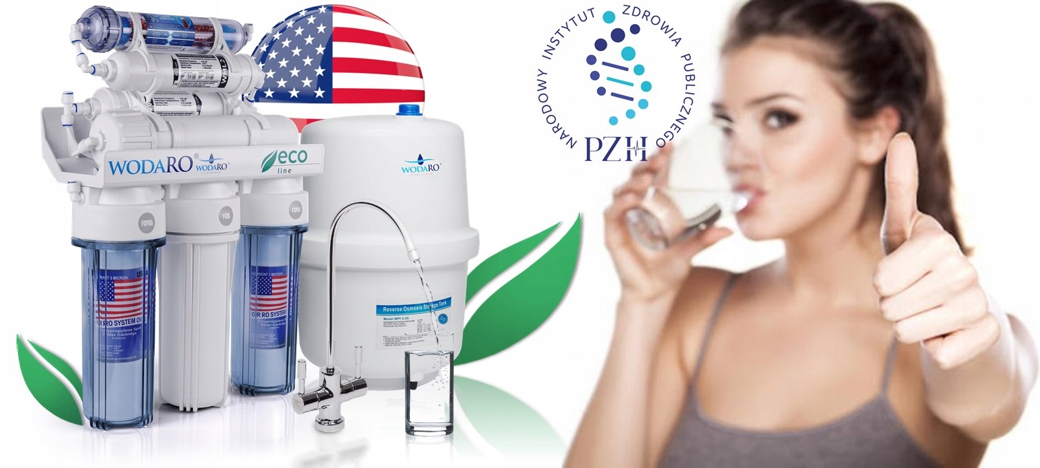 FILTR WODY RO7 OSMOZA JONIZATOR NOWOCZESNY KRAN Kod producenta RO7 eco line