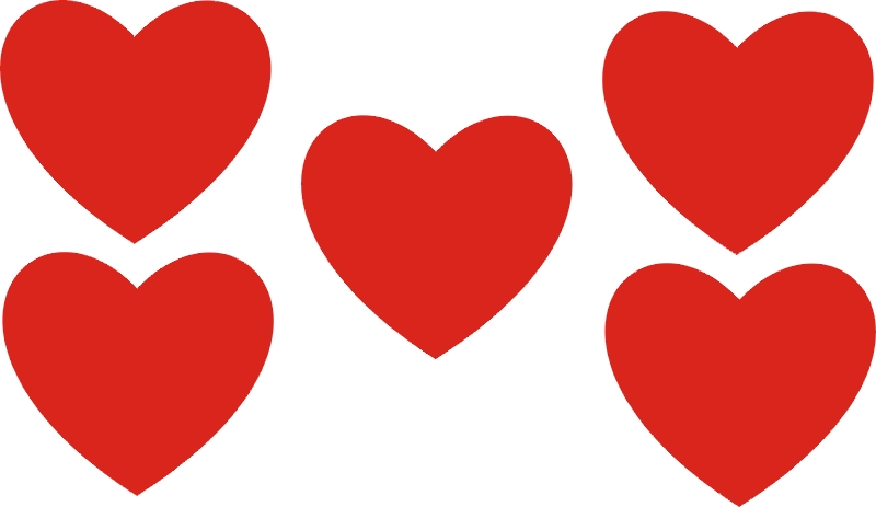 Пять сердечек. Шар сердце 1202-1388. Пять сердечек. Сердечко 5. Сердце.