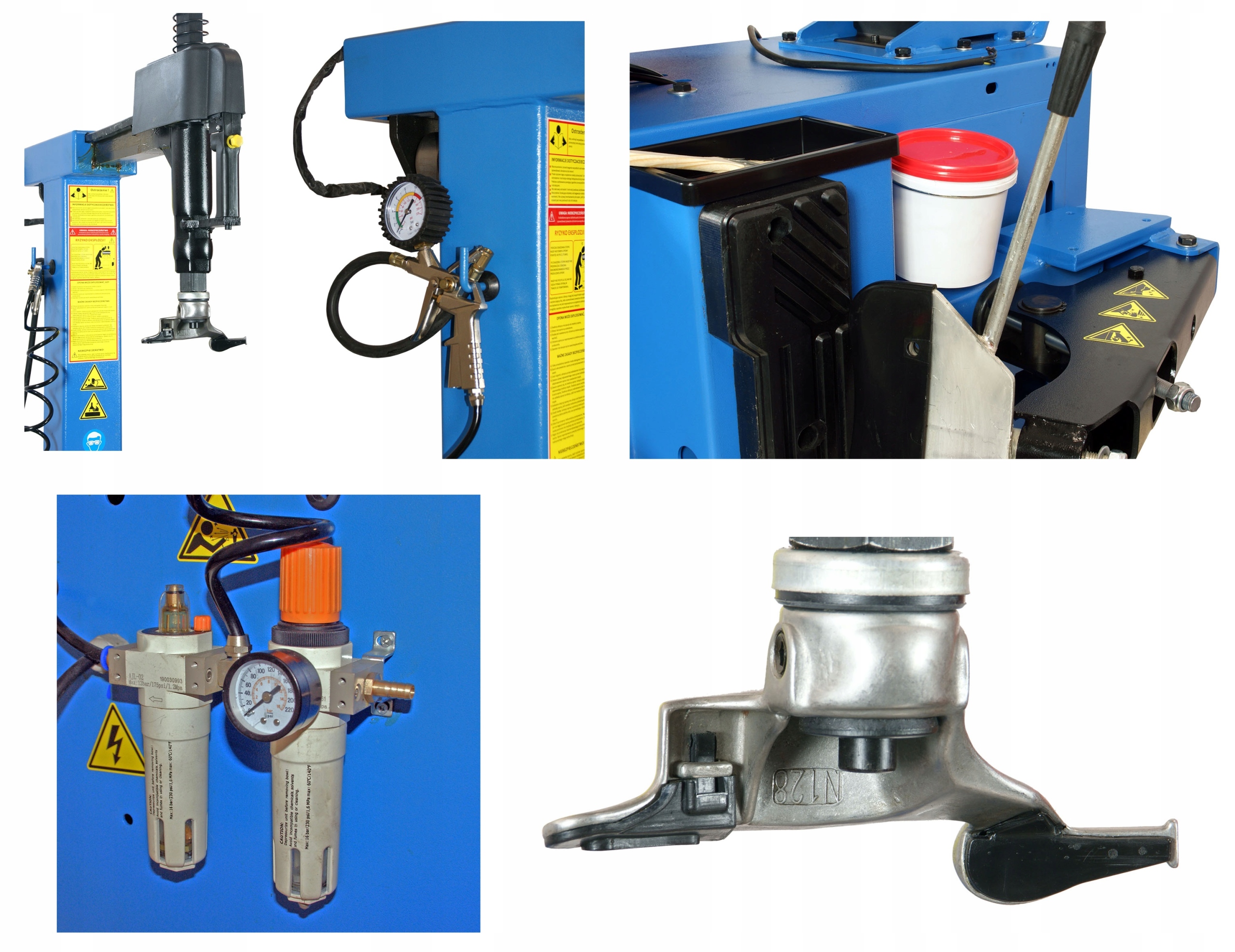 Montazownica do kol opon KM 851PRO RUNFLAT Kupczyk Weight with packaging 230 kg