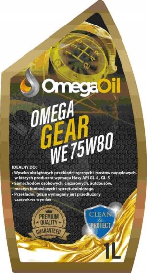 

Polski Olej Przekładniowy Omega 75W80 1L Syntetyk