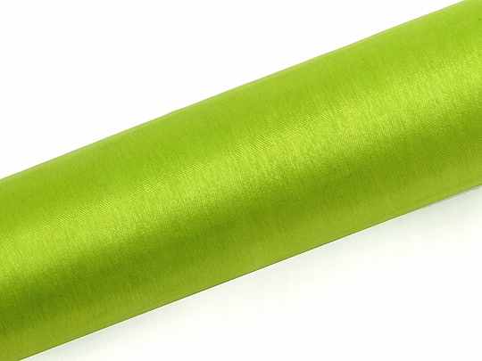 

Organza 9 m x 16 cm Jasna Zieleń ślub wesele