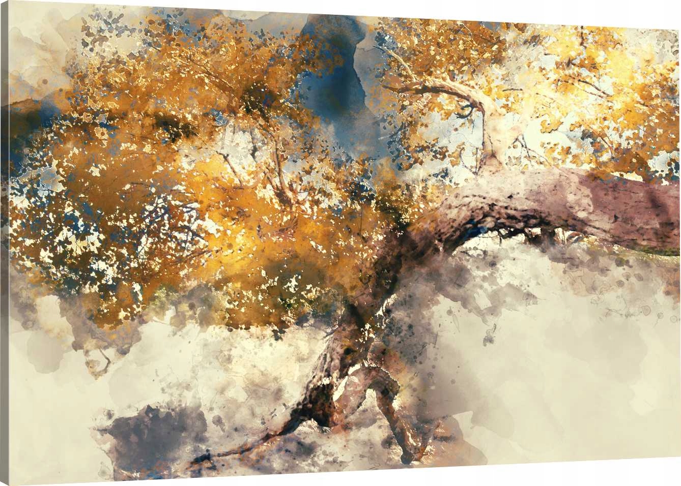 

Obraz Na Płótnie Drzewo Abstrakcja 110x70 980 Wz