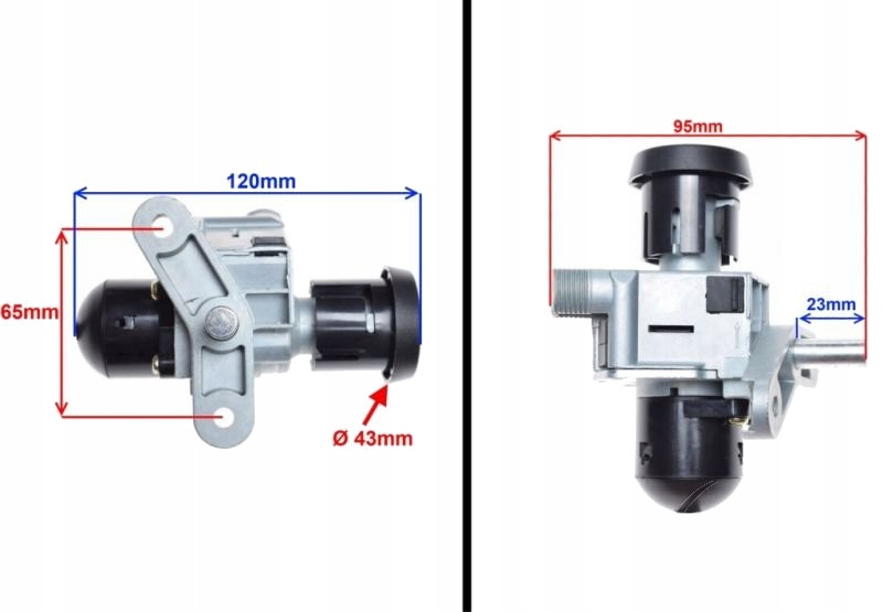 STACYJKA Z KLUCZYKAMI YAMAHA NEOS Numer katalogowy części AI235721