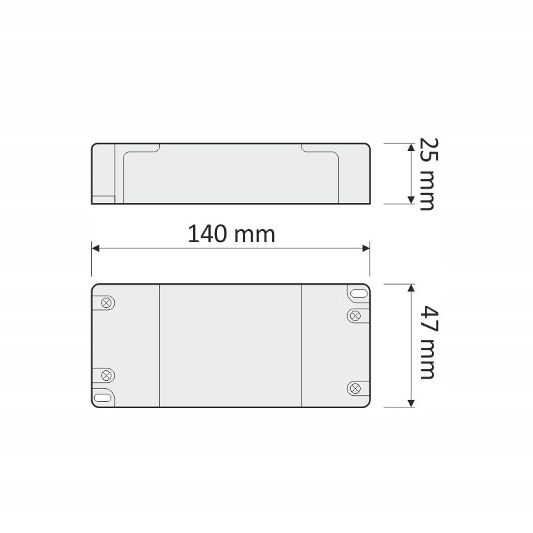 Zasilacz do żarówek LED TAŚM 230V/12V 33W EAN (GTIN) 5900652144440