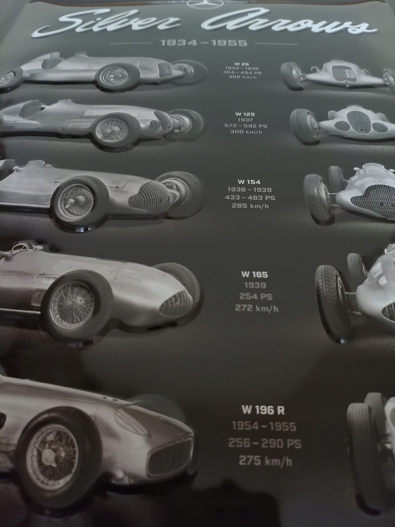 Tablica szyld MERCEDES-BENZ SILVER ARROWS 30x40 Numer katalogowy producenta 23268