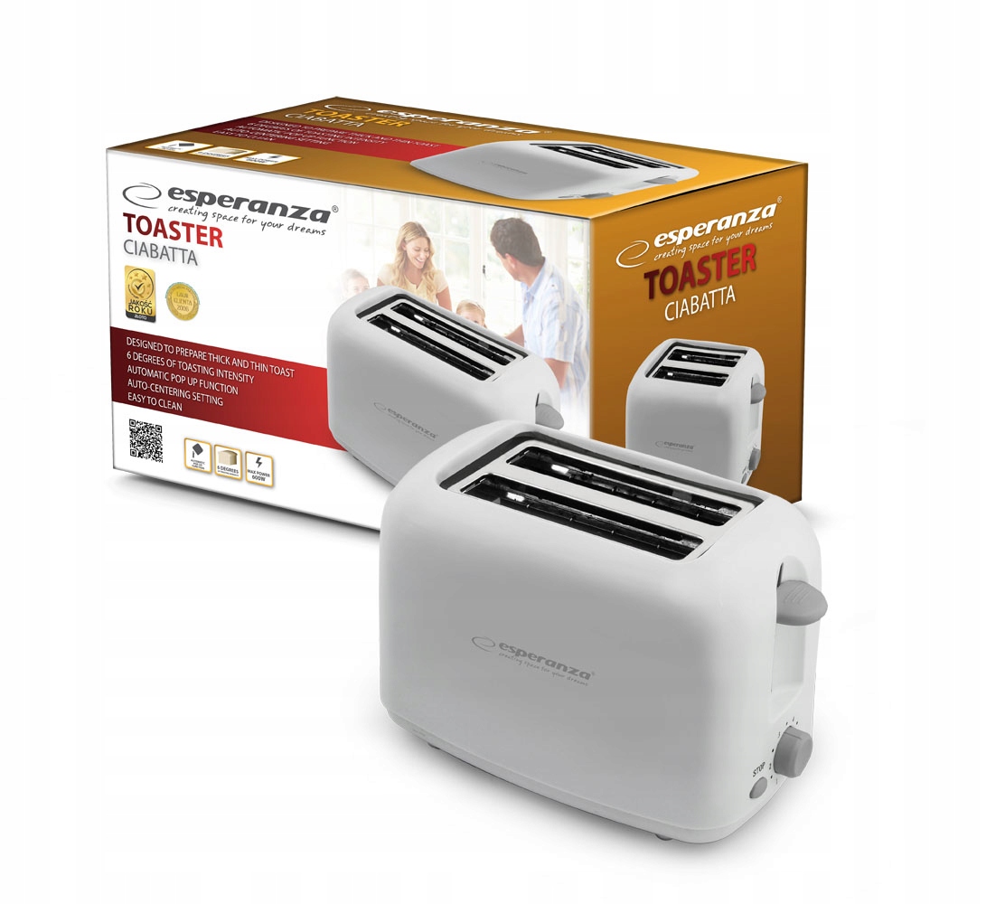 Elektryczny Toster Opiekacz Do Kanapek 600W GW24 M