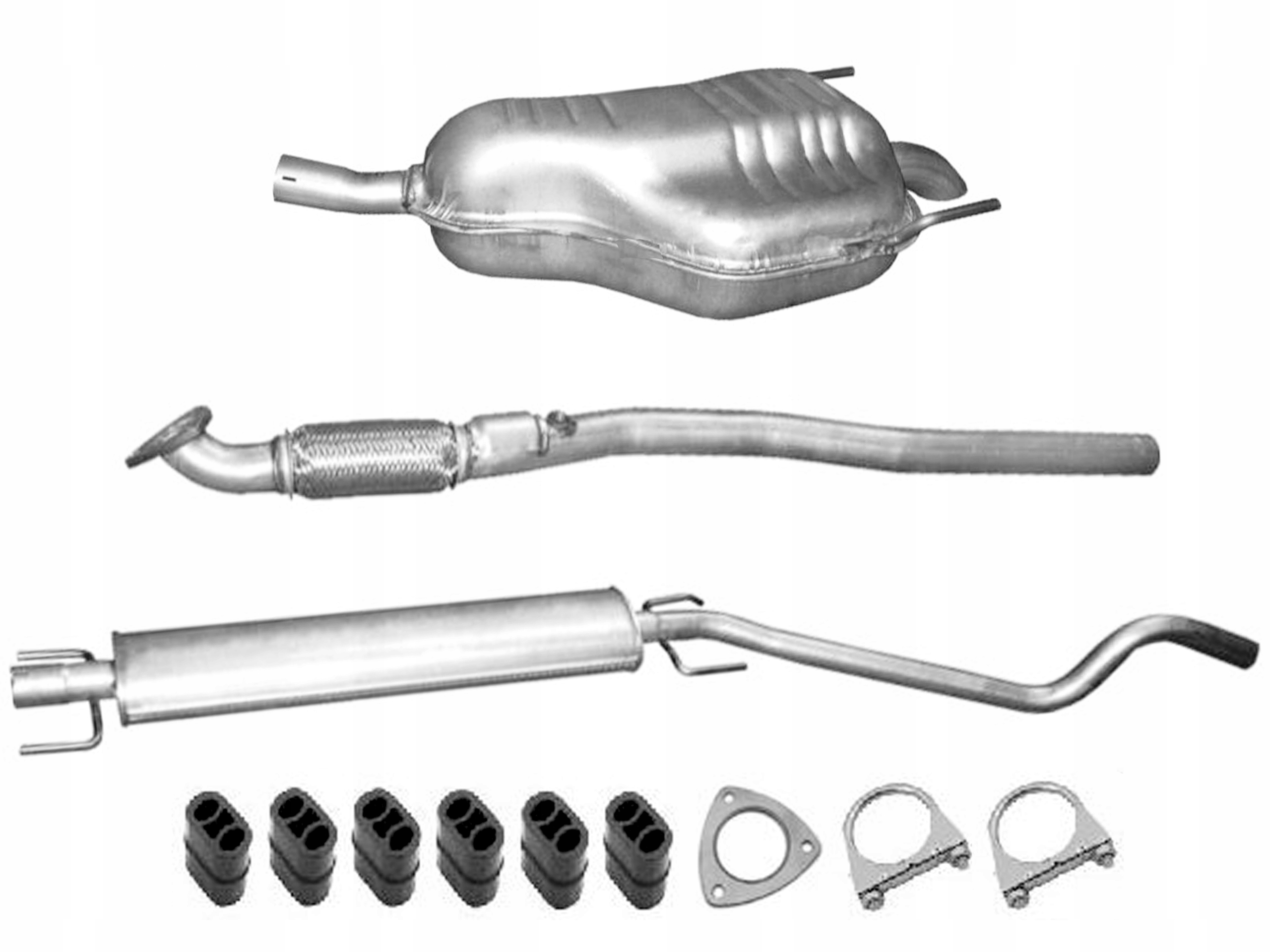 OPEL ASTRA H 1.6 1.8 бензинові Глушники + Макс комплект'