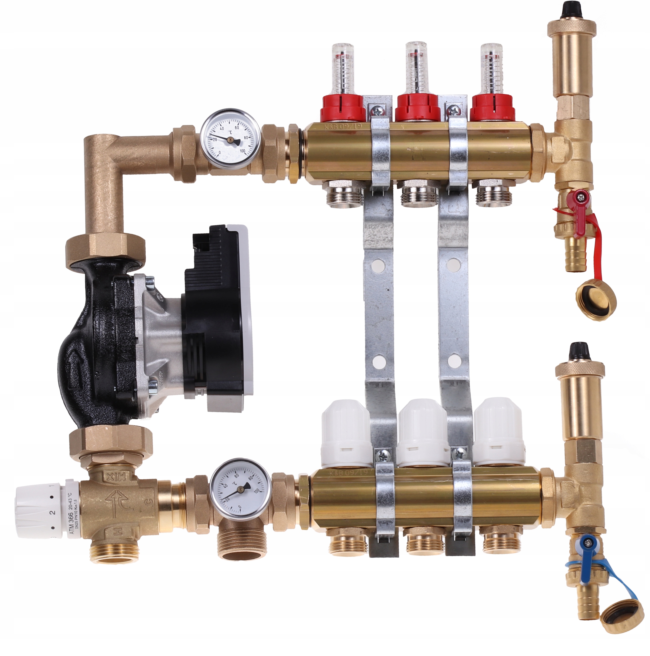 Rozdělovač 13 obw Podłogówka Pompová Skupina Polský