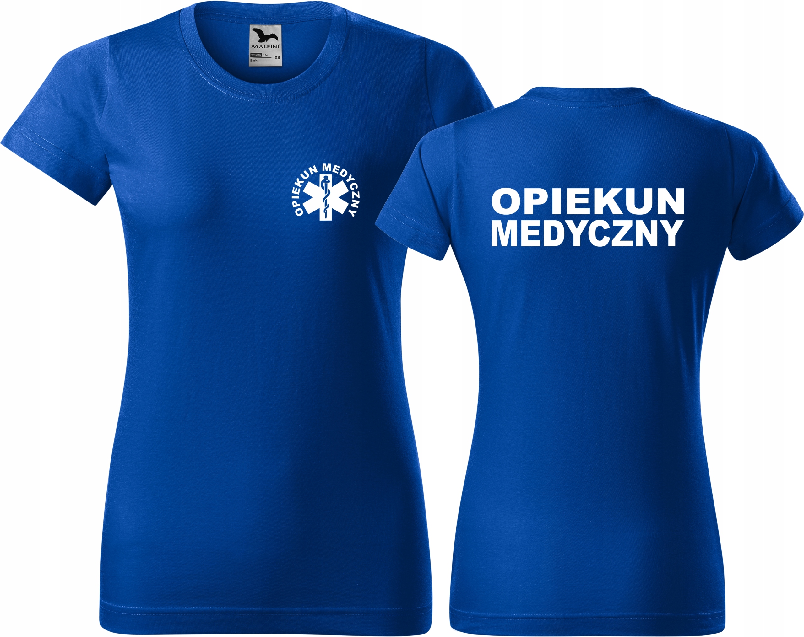 

Medyczne koszulki damskie Opiekun Medyczny M