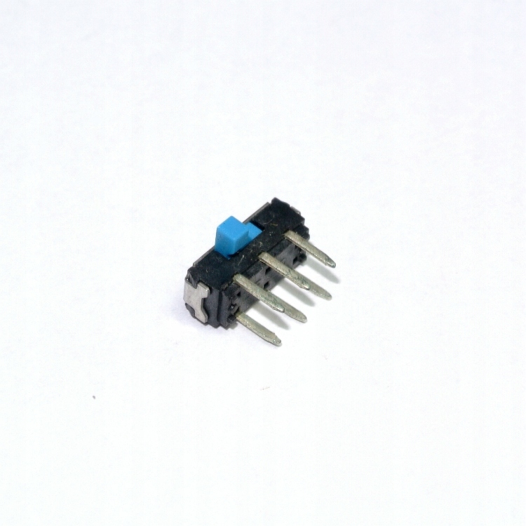 

Przełącznik suwakowy On-on 2 pozycje 2x3pin