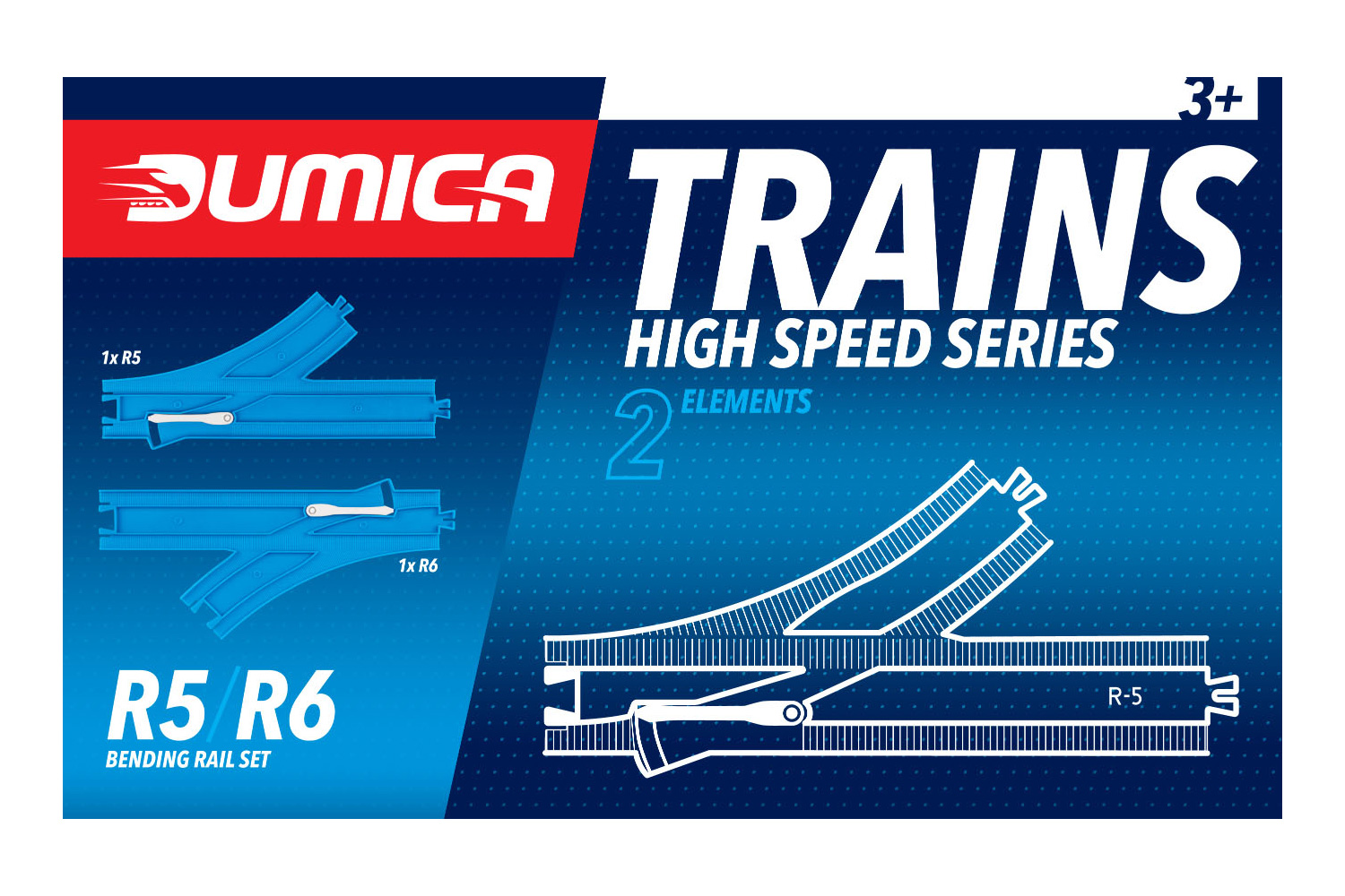 

Dumica Zestaw zwrotnic R5/R6 Tomica