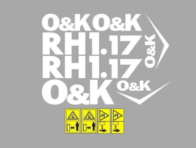 Samolepky – polep Ok O&k Rh 1.17