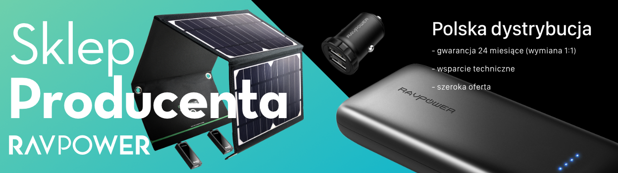 Ładowarka samochodowa USB USB-C RAVPower QC PD 18W Przewód w zestawie nie