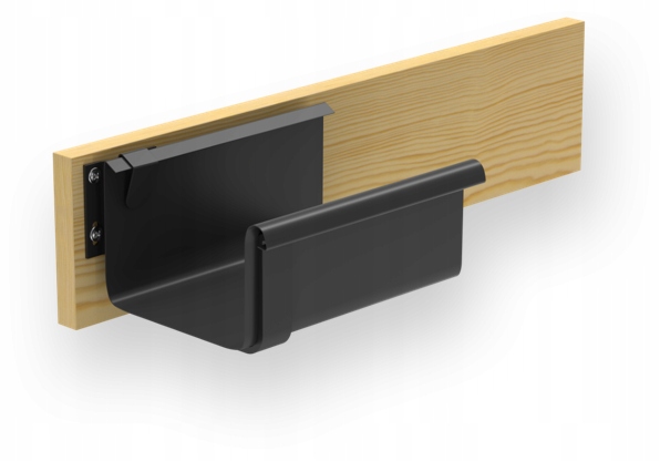 MUFA KWADRAT STAL 2 GALECO 125/80 GRAFIT I CZARNY Długość 0 m