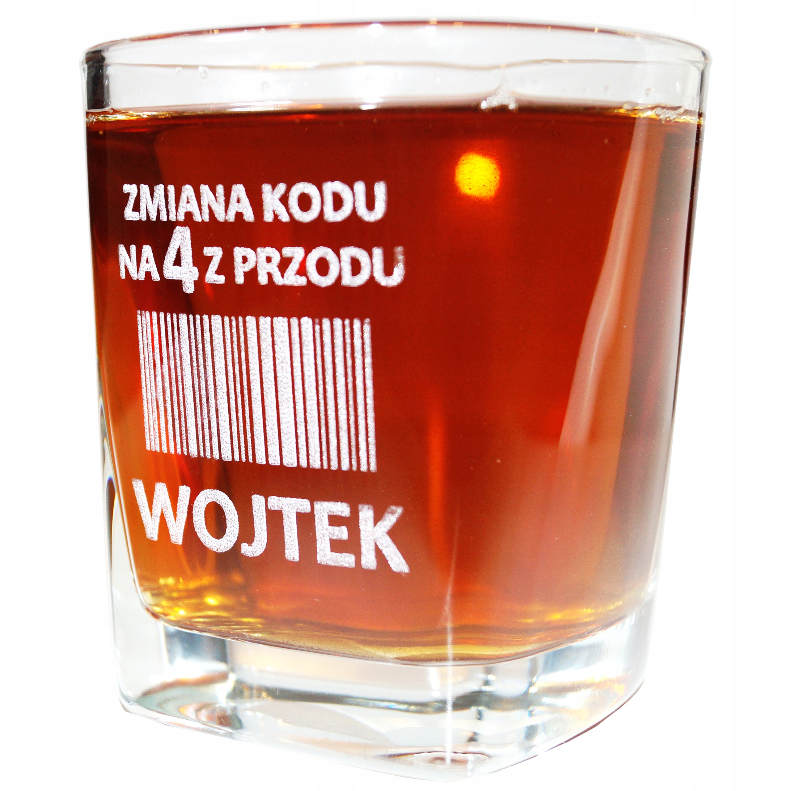 

Prezent 18 30 40 50 urodziny Szklanka grawerowana