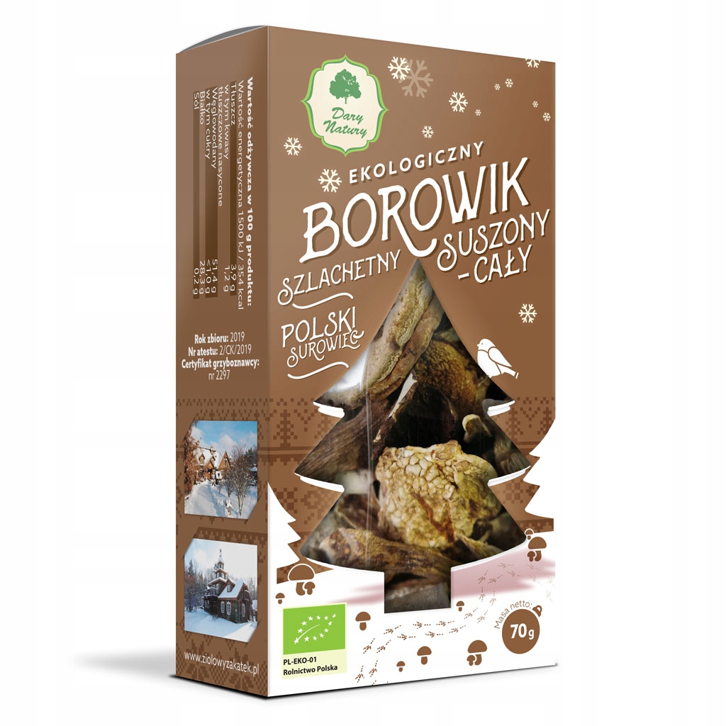 Levně Sušené hříbky Dary Natury 70 g